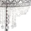 Droplets - 60" Floor Lamp - Polished Chrome And Clear Crystal Accents