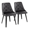 Marche - Chair (Set of 2) - Black Legs