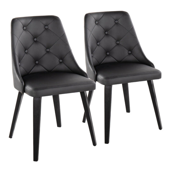 Marche - Chair (Set of 2) - Black Legs