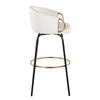 Claire - 30" Fixed-Height Barstool (Set of 2)