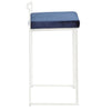 Fuji - Stackable Counter Stool - White Base (Set of 2)
