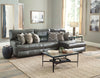 Como - Italian Leather Match Reclining Sectional