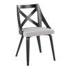 Charlotte - Chair (Set of 2) - Black Wood