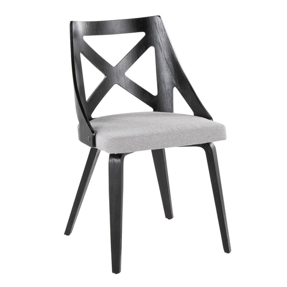 Charlotte - Chair (Set of 2) - Black Wood
