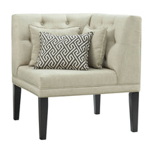 Maddox - Corner With Three Pillows - Beige