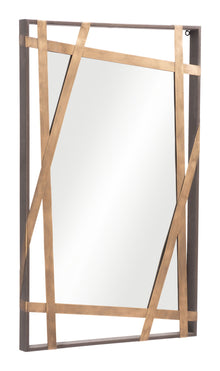  Tolix - Mirror - Antique Gold / Black
