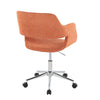 Margarite - Task Chair - Chrome Base