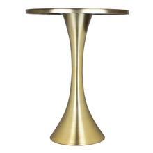  Lenuxe - 24" Metal Accent Table - Gold