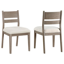  Cornelia - Wood Dining Side Chair (Set of 2) - Coastal Gray
