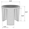Artina - Woven Rattan Round Table