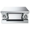 Amalia - Mirrored Coffee Table Set