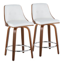  Gianna - 24" Fixed-height Counter Stool (Set of 2) - White