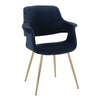 Vintage Flair - Chair (Set of 2) - Gold Legs