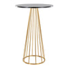 Canary - Bar Table - Gold Metal
