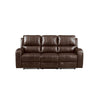 Linton - Leather Sofa With dual Recliner