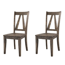  Finn - Wooden Side Chair (Set of 2) - Chocolate