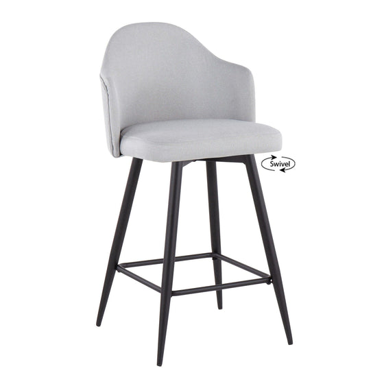 Ahoy - Counter Stool With Square Footrest (Set of 2)