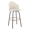 Ahoy - Bar Stool With Fabric Seat (Set of 2)