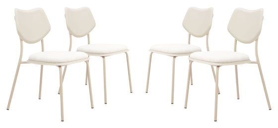 Zeal - Dining Chair (Set of 4) - Light Gray