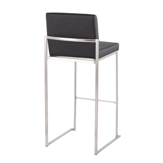 Fuji - High Back Upholstered Barstool Set