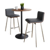 Pebble - Mason Swivel Counter Height Dining Set With Adjustable Table