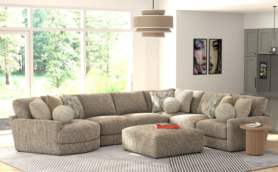 Turner - Sectional With Ottoman
