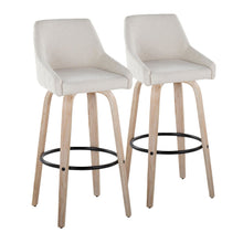  Hannah - 30" Fixed-Height Barstool With Swivel (Set of 2)