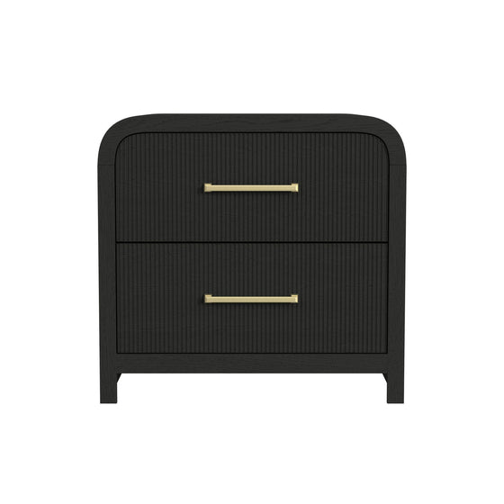 Ridgemont - 2-Drawer Nightstand With USB