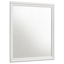  Louis Philippe - 38.25" Dresser Mirror - White