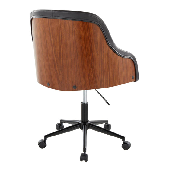 Bacci - Office Chair - Black Metal Base