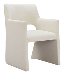  Minet - Dining Chair - Linen White