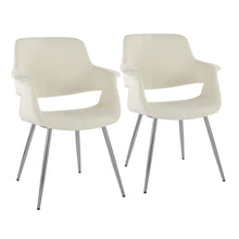  Vintage Flair - Chair (Set of 2) - Chrome Legs