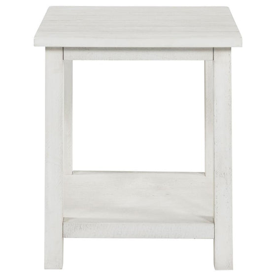 Payne - Wood End Table with Shelf
