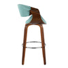 Curvini - 30'' Fixed-Height Barstool (Set of 2)