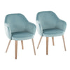Buena - Dining Chair (Set of 2) - Whitewashed Wood Legs