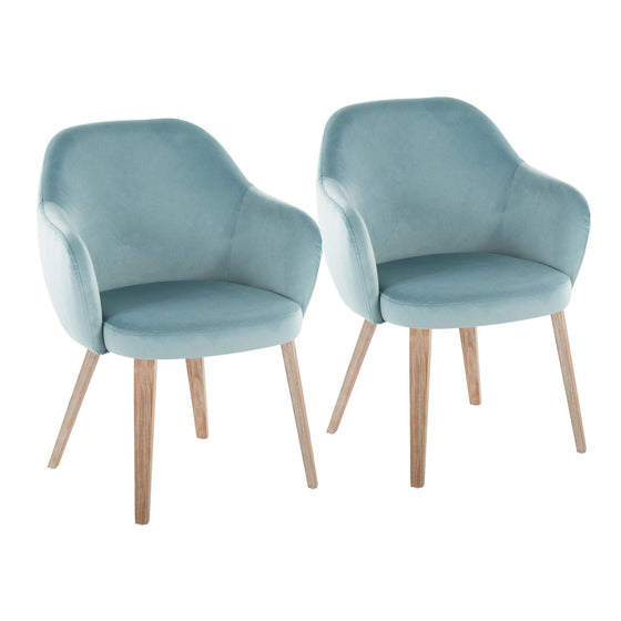 Buena - Dining Chair (Set of 2) - Whitewashed Wood Legs