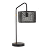Mod Mesh - 27" Metal Task Lamp With Built-in USB Port - Oil Bronze And Painted Gold Metal From Grandview Gallery (Set of 2)