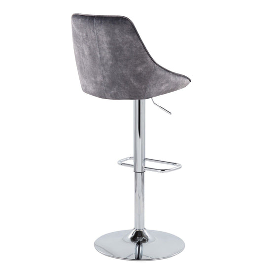 Diana - Adjustable Stool (Set of 2) - Blue