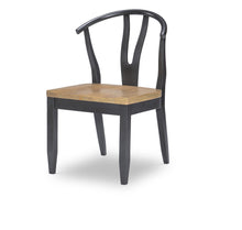  Franklin - Wishbone Back Side Chair (Set of 2) - Harvest Oak