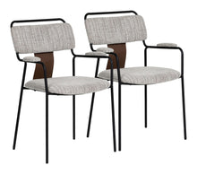  Couva - Dining Chair (Set of 2) - Gray Tweed