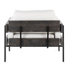 Kari - Accent Chair - Black Metal