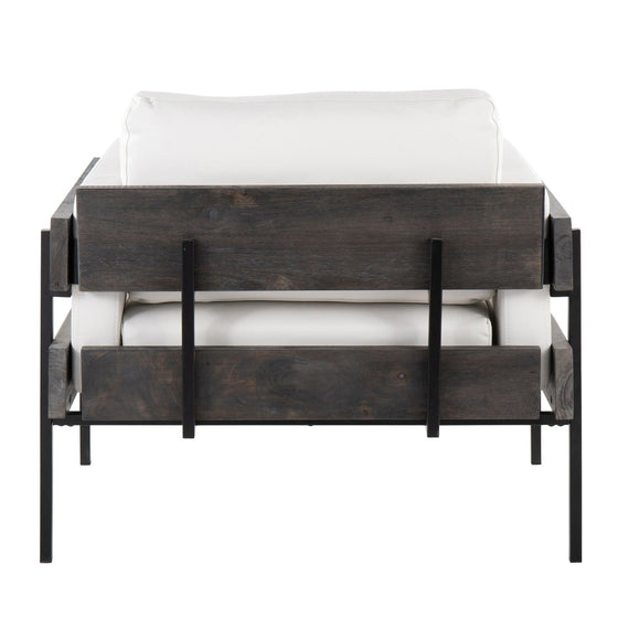 Kari - Accent Chair - Black Metal