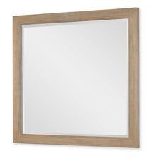  Horizons - Beveled Mirror - Weathered Oak