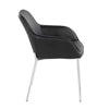 Daniella - Dining Chair - Chrome Metal (Set of 2)