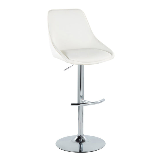 Diana - Adjustable Stool (Set of 2) - Blue