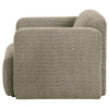 Dorset - Fabric Upholstered Round Track Arm Accent Chair