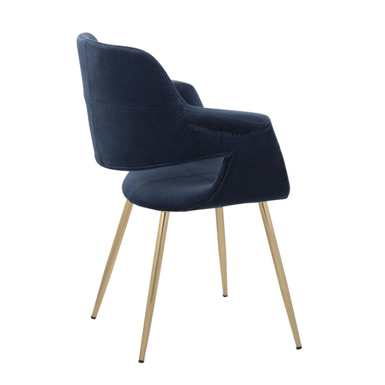 Vintage Flair - Chair (Set of 2) - Gold Legs