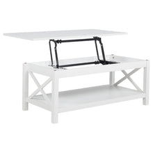  Skyview - 44" Rectangular Lift Top Coffee Table - White