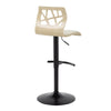 Folia - Adjustable Barstool (Set of 2) - Cream