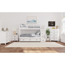  Hampton Kids - Bunk With Staircase And Trundle Bedroom Set